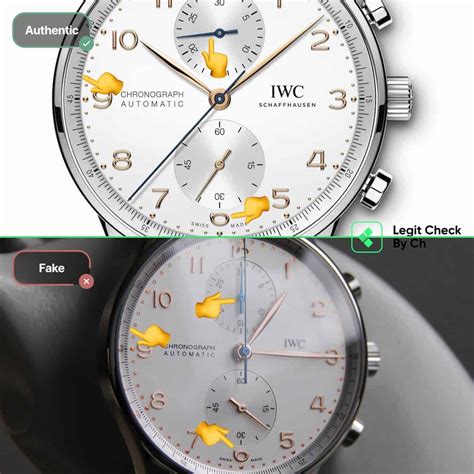 iwc repliche perfette|How To Spot Real Vs. Fake IWC Watches – LegitGrails.